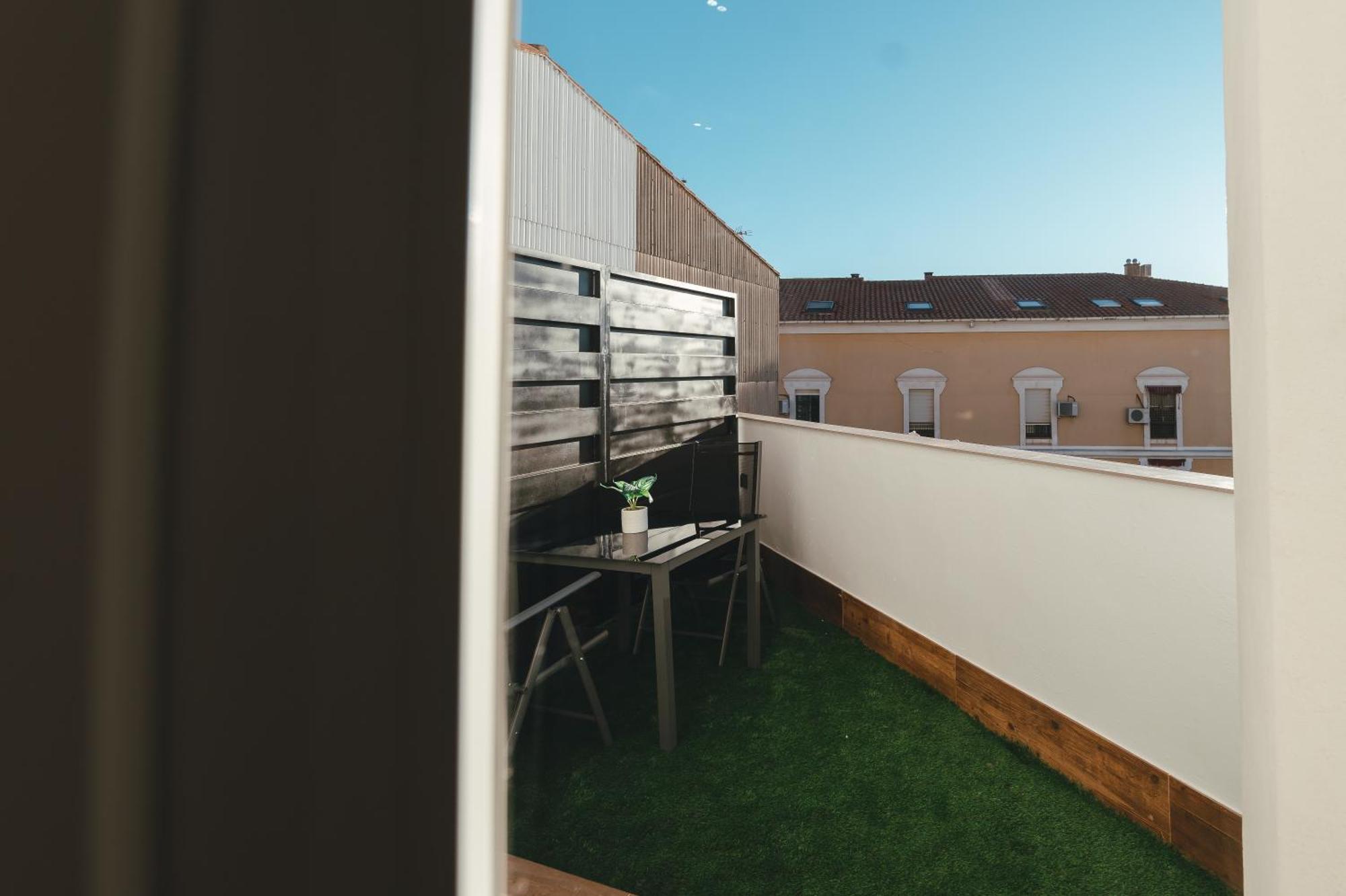 Macarena Suites Caces Exteriör bild