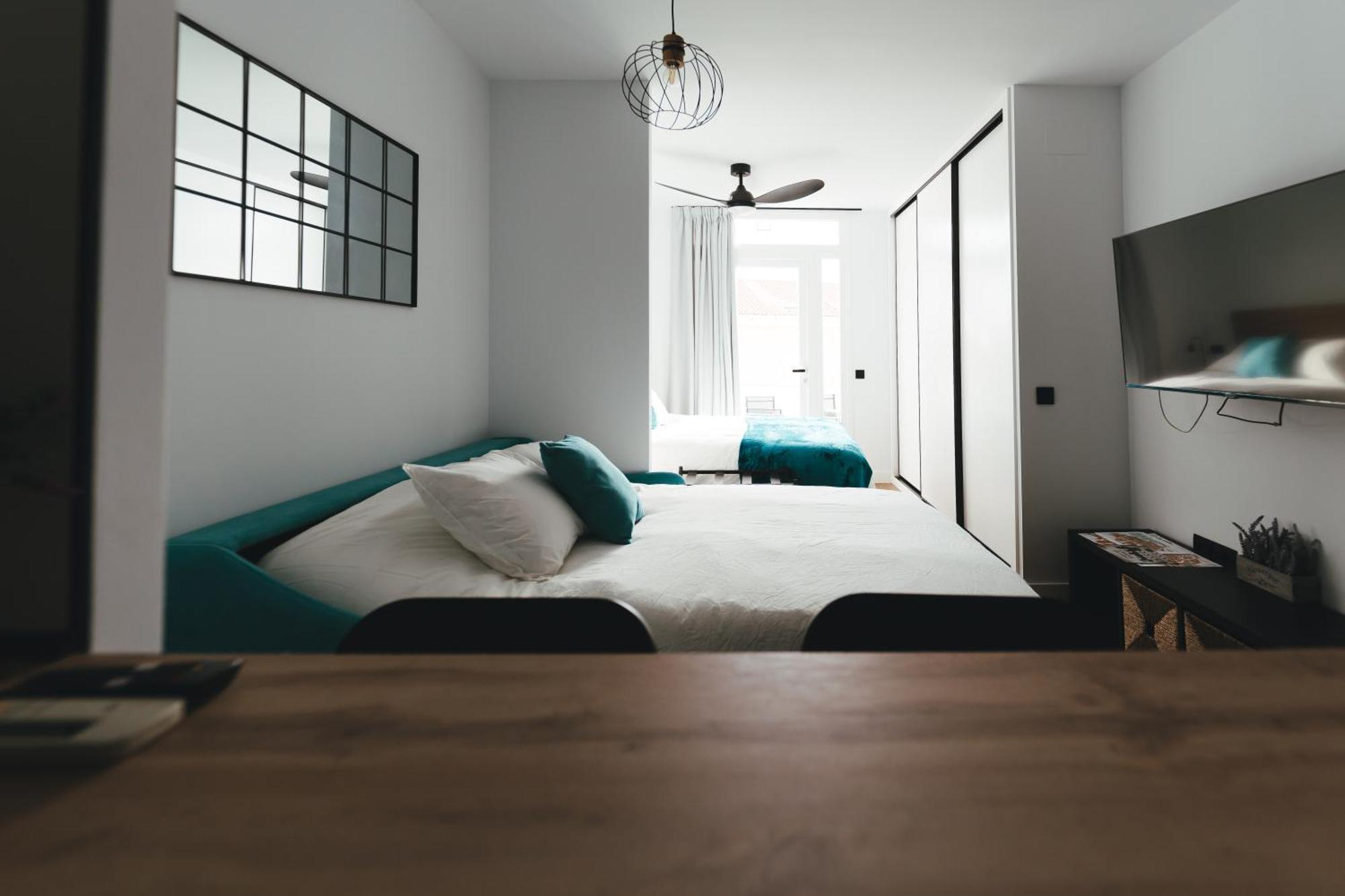 Macarena Suites Caces Exteriör bild
