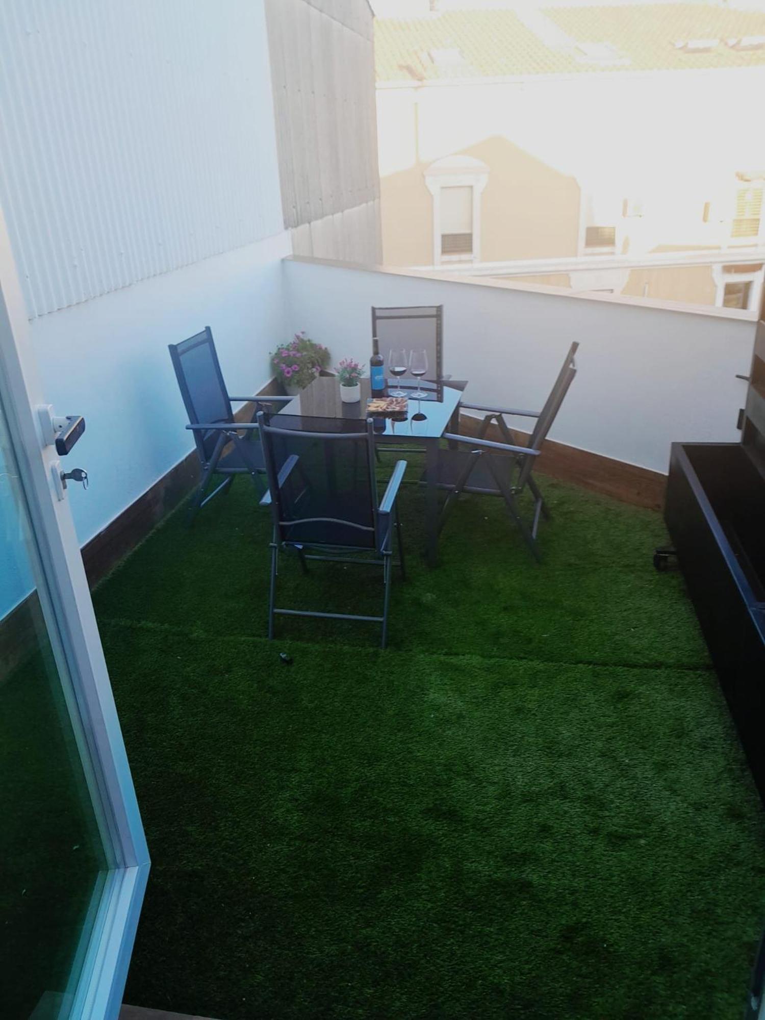 Macarena Suites Caces Exteriör bild